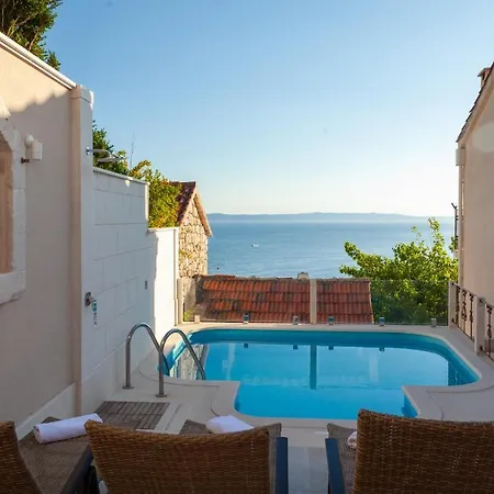 Idyllic Villa Marieta With Private Pool, Unforgettable View And Free Parking